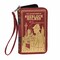 Sherlock Holmes Book Wallet ID Holder Snap Close Fashion Wristlet